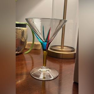 CC Zecchin Handmade Murano Italian Martini Glasses (6)